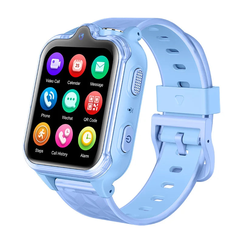 Reloj inteligente Wonlex 4G para niños KT42 GPS ubicación en tiempo Real 2 + 16GB de memoria cámara Dual videollamada aplicación descargar reloj inteligente para niños