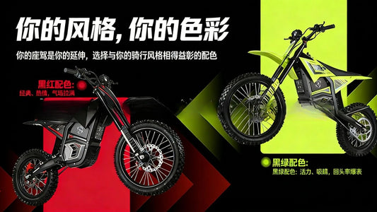 Motocicleta Todoterreno Eléctrica EM-5Pro 60V2500W de Alta Potencia