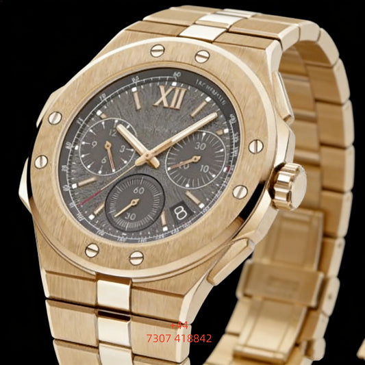 Reloj Mecánico Personalizado de 33 mm 4001 con Movimiento Ppf Factory 09.01-C, Zafiro Luminoso de la Más Alta Calidad