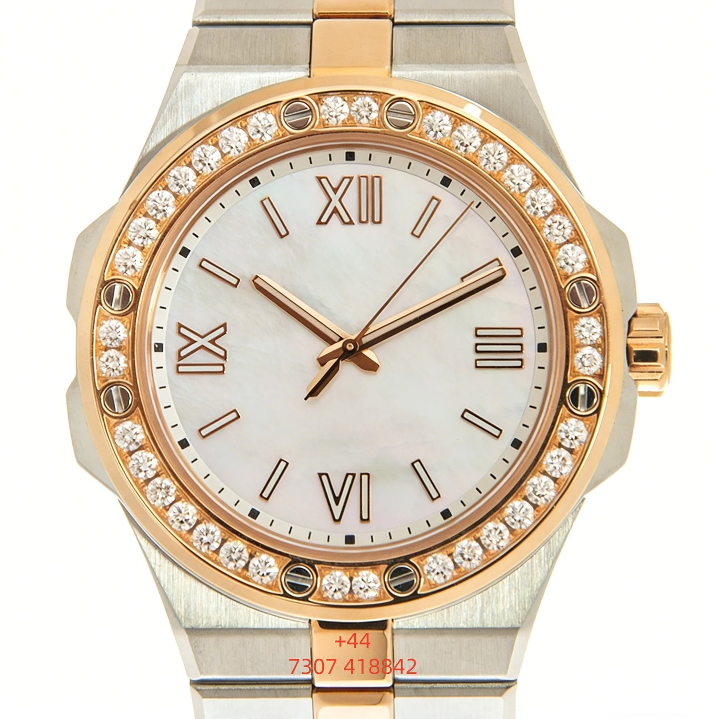 Reloj Mecánico Personalizado de 33 mm 4001 con Movimiento Ppf Factory 09.01-C, Zafiro Luminoso de la Más Alta Calidad