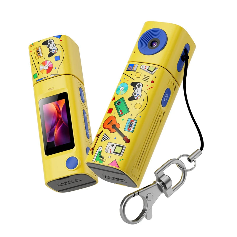 Cámara Miniatura Lenovo G10 Lipstick CCD 2K, Cámara de Acción para Estudiantes 61 ° Grabadora de Video y Fotos Gran Angular HD en Color DOPAMINE