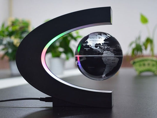 Globo Flotante Con Luces LED En Forma De C