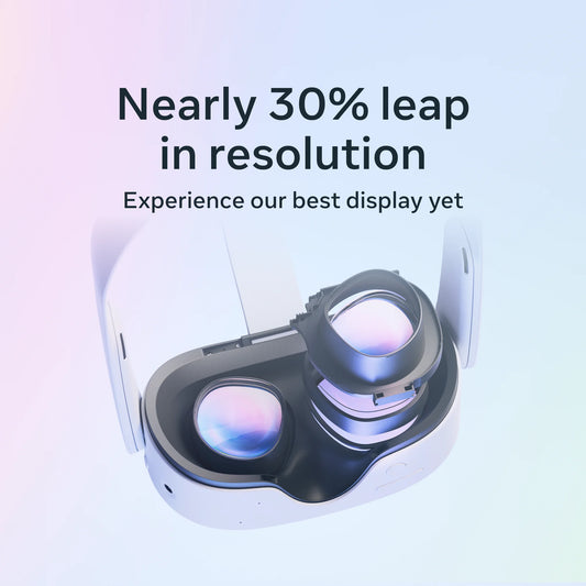 Quest 3 512GB | VR Headset — Thirty Percent Sharper Resolution — 2X Graphical Processing Power — Virtual Reality without Wires — Access to 40+ Games with a 3-Month Trial of Horizon+