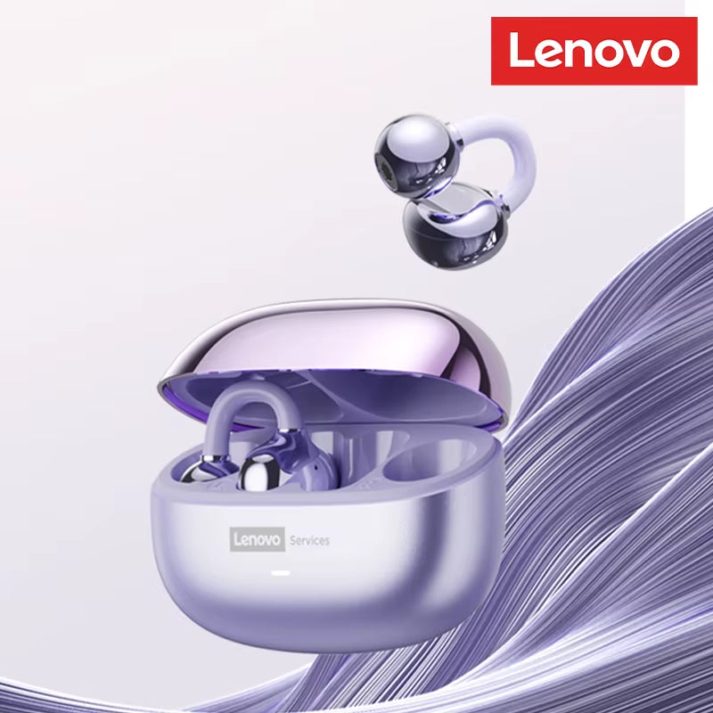 LE302 Wireless Bluetooth 6.0 Headset Long Battery Life Sports Ear Clip Earphones HIFI Stereo Noise Cancelling Headphones