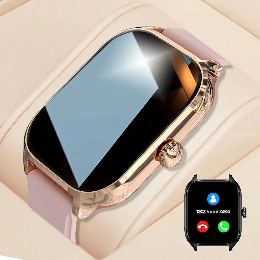 H9 New Smart Watch 2.01 Inch HD Display Answer Make Call Message Preview Sport Modes DIY Dial Weather Forecast for Men Women