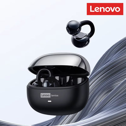 LE302 Wireless Bluetooth 6.0 Headset Long Battery Life Sports Ear Clip Earphones HIFI Stereo Noise Cancelling Headphones