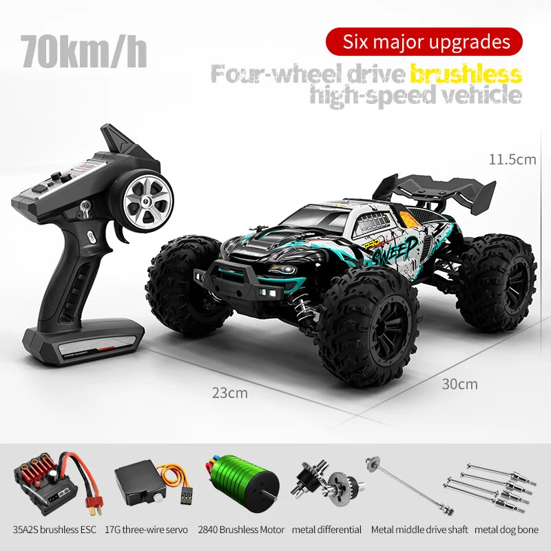 1:16 RC High Speed Car Off-Road 4WD Monster Truck Climbing Vehicle Boys Toy Remote Control Car