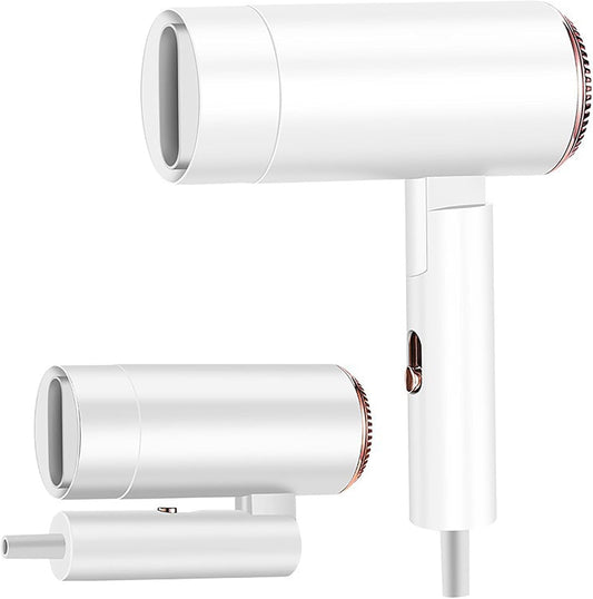 Flintronic Secador De Pelo, Secador De Pelo Iónico Profesional Poderoso De 1500 W, Secador De Viaje Con Mango Plegable, 3 Ajustes De Calor, Secado Rápido, Para Peinados De Hombres Mujeres Múltiples