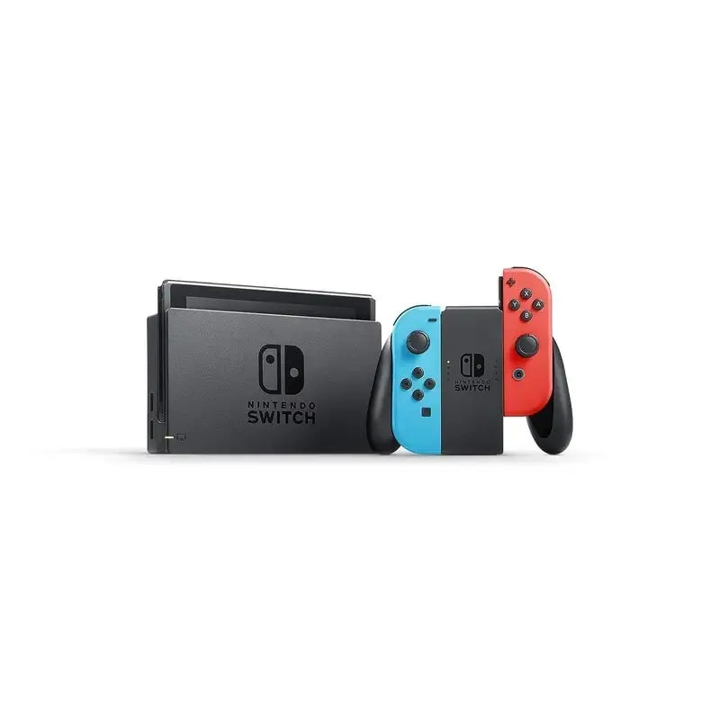 Switch - Modelo OLED con Joy-Con Rojo Neón y Azul Neón