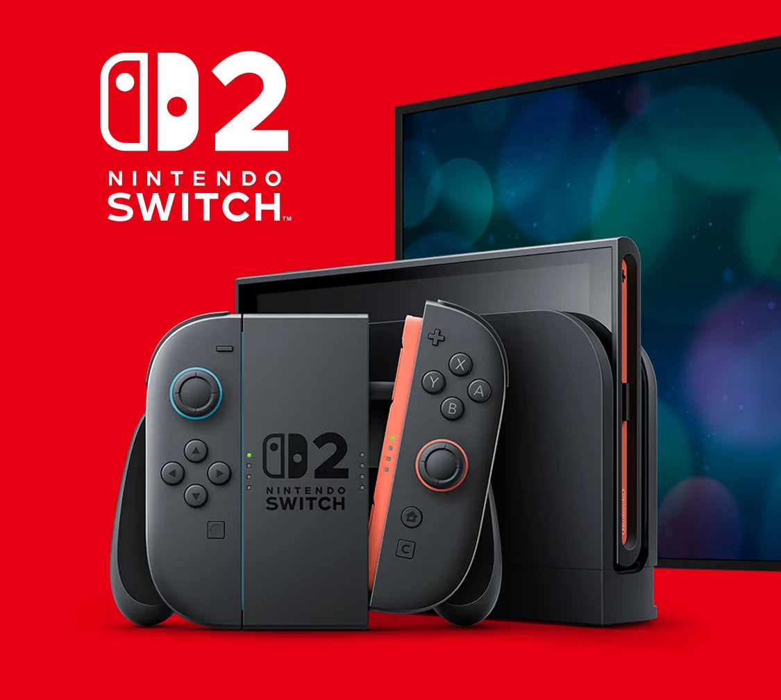 Original  Switch 2 for for Switch 2 256GB Game Console New Model with Neon Blue/Neon Red Color Handheld Player