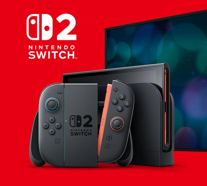 Original  Switch 2 for for Switch 2 256GB Game Console New Model with Neon Blue/Neon Red Color Handheld Player