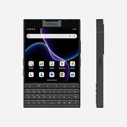 Qwerty Keyboard Phone 12+512GB 5050mAh NFC Global Unlocked Android 15 Mobile Main 50MP 5G LTE CDMA French HD Octa Core Quick