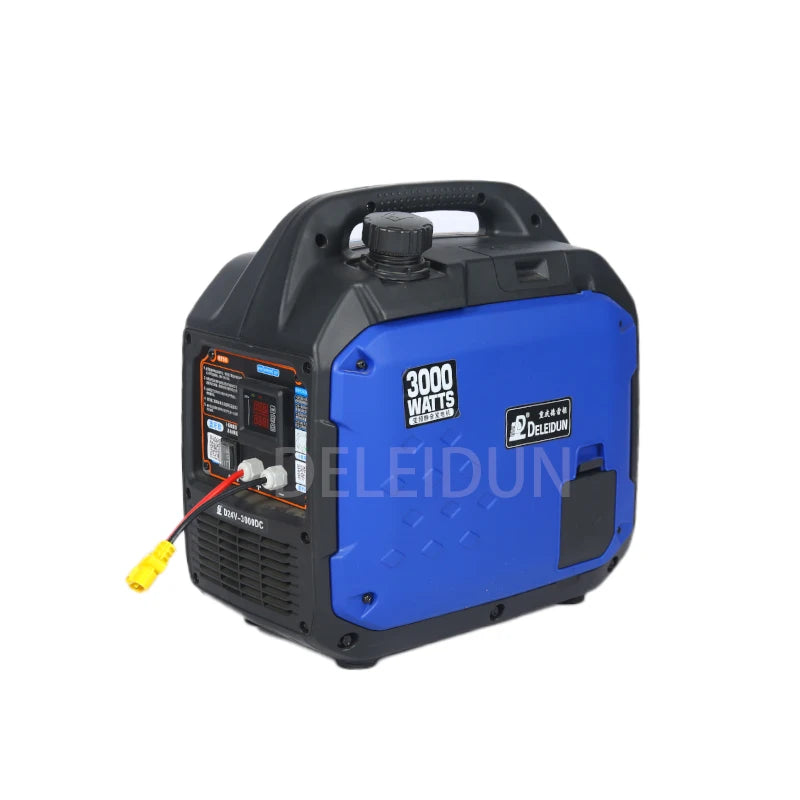 Low Noise 12 24 Volt DC Generator 7L Fuel Tank 12V 24V Lithium Battery Charger for Vehicle Parking Air Conditioner