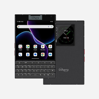 Qwerty Keyboard Phone 12+512GB 5050mAh NFC Global Unlocked Android 15 Mobile Main 50MP 5G LTE CDMA French HD Octa Core Quick