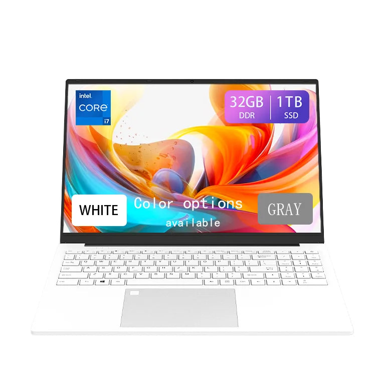 Intel Core I7-1165G7 Business Laptop 15.6 Inch Portable Slim New Windows 11 High Performance DDR 16/32GB SSD 1TB Storage Stock