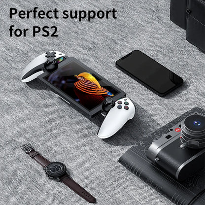 M28  Retro Video Game Console 7.1-Inch IPS Large Screen Handheld Game Console 128GB Handheld Game Player Handheld Gaming Console