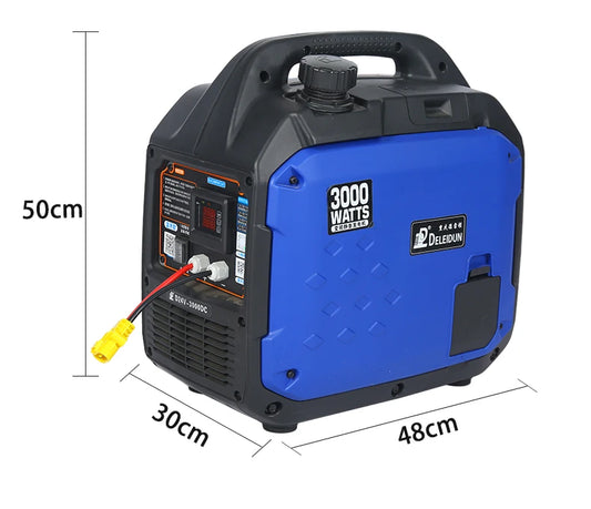 Low Noise 12 24 Volt DC Generator 7L Fuel Tank 12V 24V Lithium Battery Charger for Vehicle Parking Air Conditioner