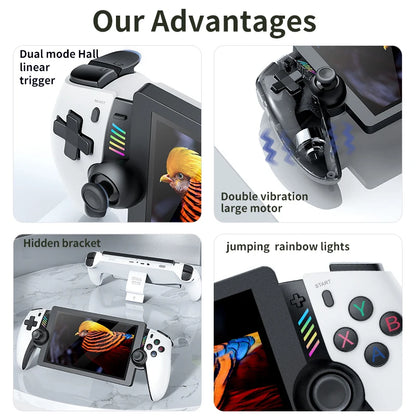 M28 Octa-core 7.1 Inch Large Screen Video Gampad Linux System 4000mAh Battery Handheld Game Console Support PS2 Emulator