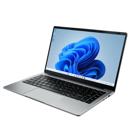 Ultra Slim 14.1 Inch Laptop Intel Celeron N4500 8GB RAM 256GB SSD Windows 11 Portable Business Laptop for Office Work