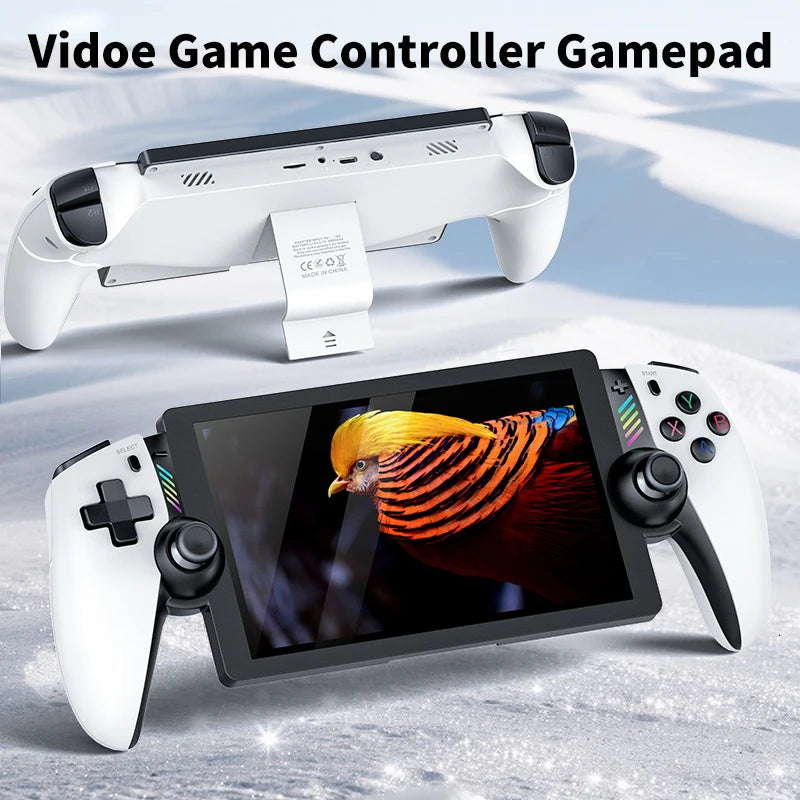 M28  Retro Video Game Console 7.1-Inch IPS Large Screen Handheld Game Console 128GB Handheld Game Player Handheld Gaming Console