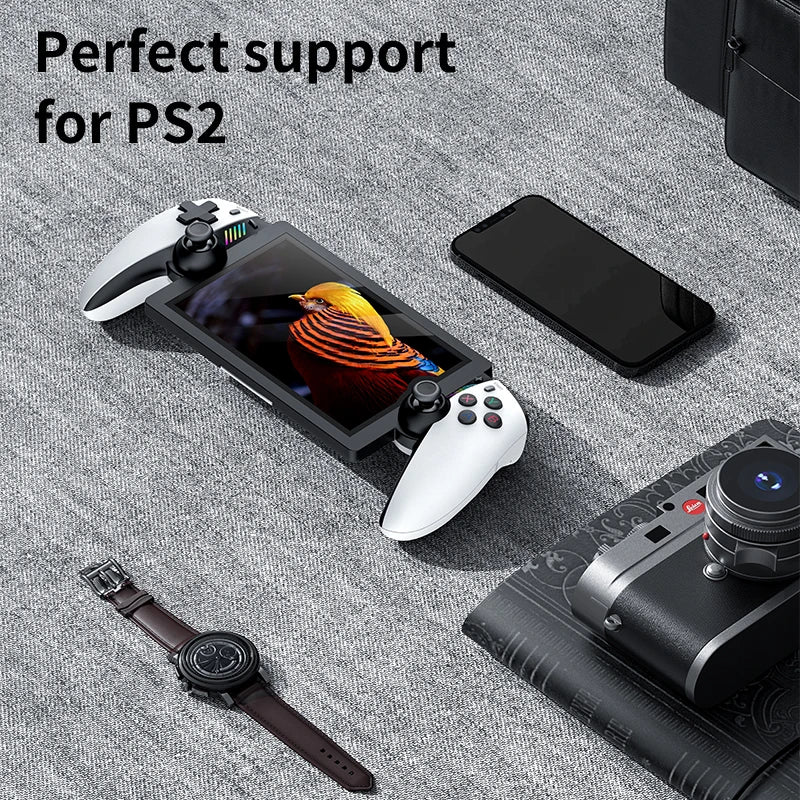 M28 Octa-core 7.1 Inch Large Screen Video Gampad Linux System 4000mAh Battery Handheld Game Console Support PS2 Emulator