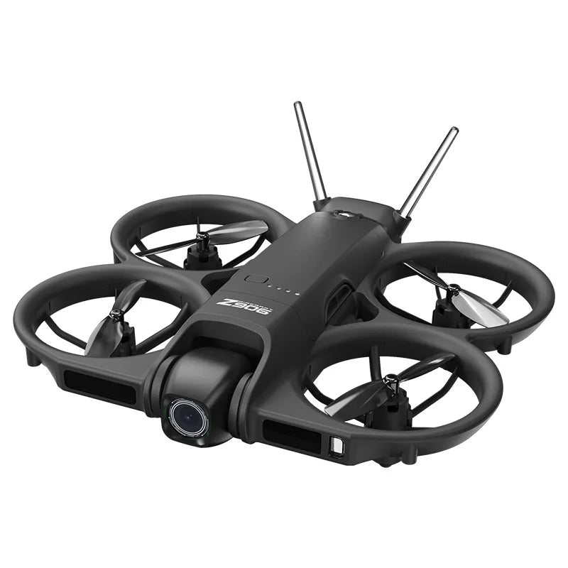 Mini Dron FPV Z906 de Fábrica con Pantalla de 4.3 Pulgadas, Control Remoto, Cámara 4K, Evitación de Obstáculos de 3 Lados, 180 °   Quadcopter Eléctrico con Flujo Óptico y Lente