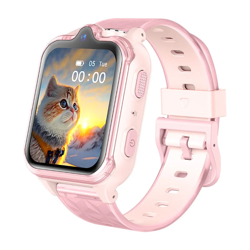 Reloj inteligente Wonlex 4G para niños KT42 GPS ubicación en tiempo Real 2 + 16GB de memoria cámara Dual videollamada aplicación descargar reloj inteligente para niños