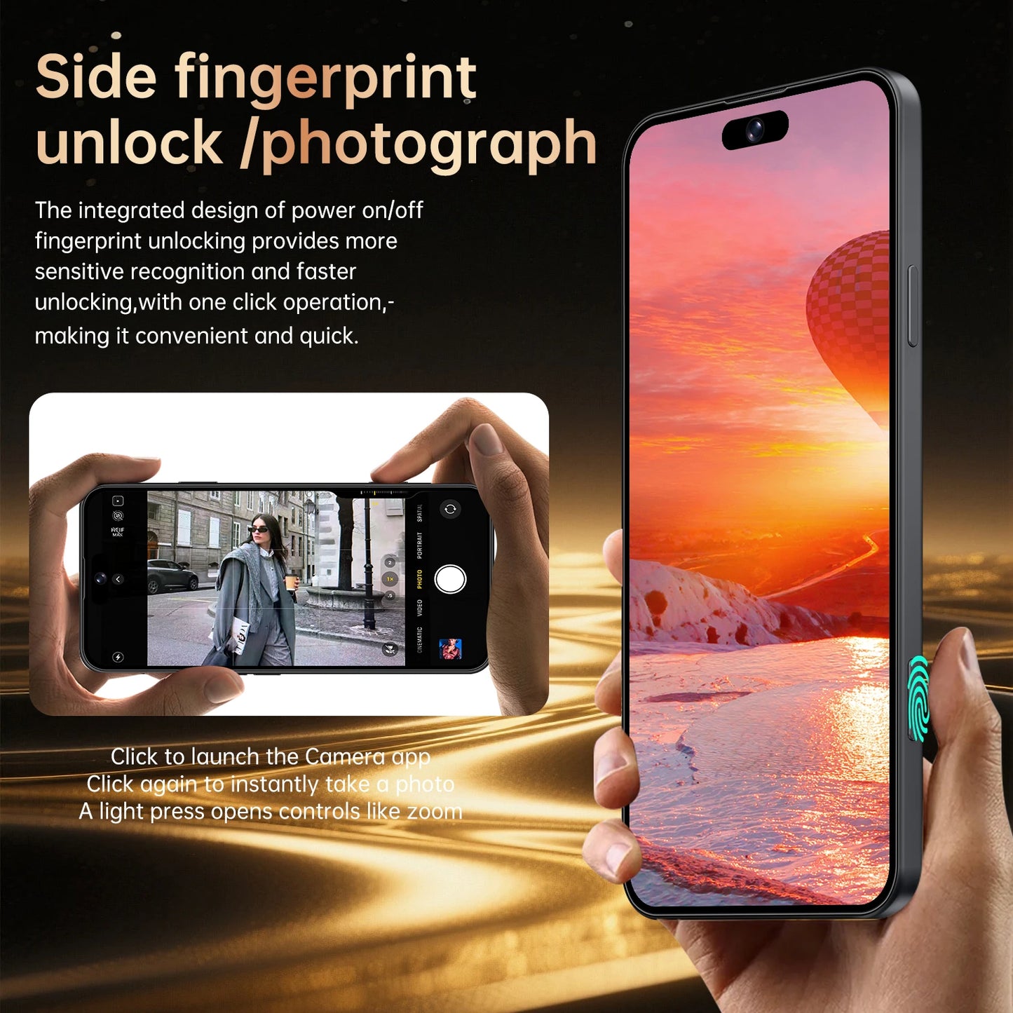 IVMI Global 17 Pro Max Smartphone Android10 3GB RAM 16GB ROM 6.7'' Doble tarjeta SIM GPS Desbloqueo facial Teléfonos móviles con red 4G
