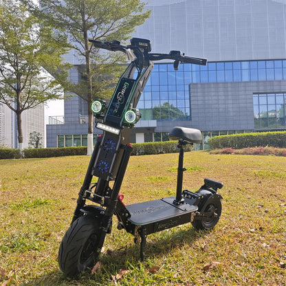 Scooter Eléctrico G14 72V 10000W LIVIAE con Doble Motor, Arranque con Tarjeta NFC, Asiento Gratis, Scooter Eléctrico de Largo Alcance 40-100AH