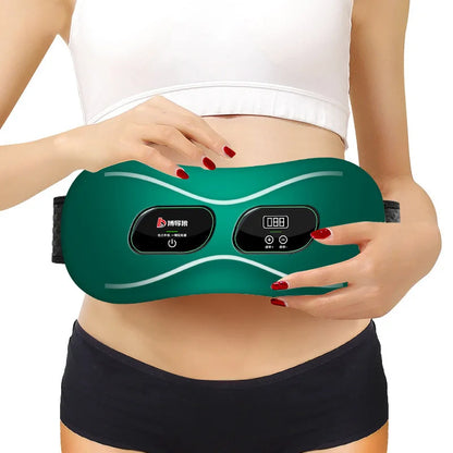 Masajeador abdominal de la aptitud de la correa de masaje de la vibración de la calefacción, masajeador abdominal, máquina de agitación abdominal