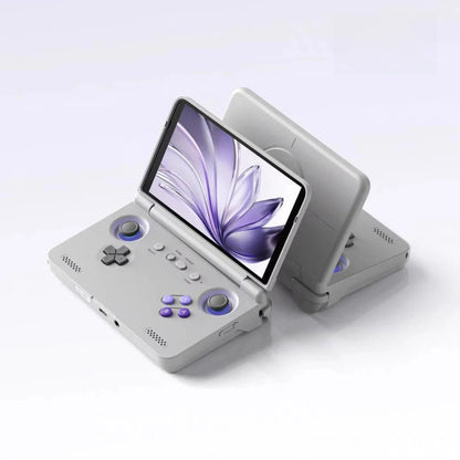 Consola de Juegos Retro Portátil Retroid Pocket Flip2 2026, Android 13, Pantalla Táctil AMOLED de 5.5 Pulgadas, Reproductor de Video, Wifi, Bluetooth, PSP, PS2