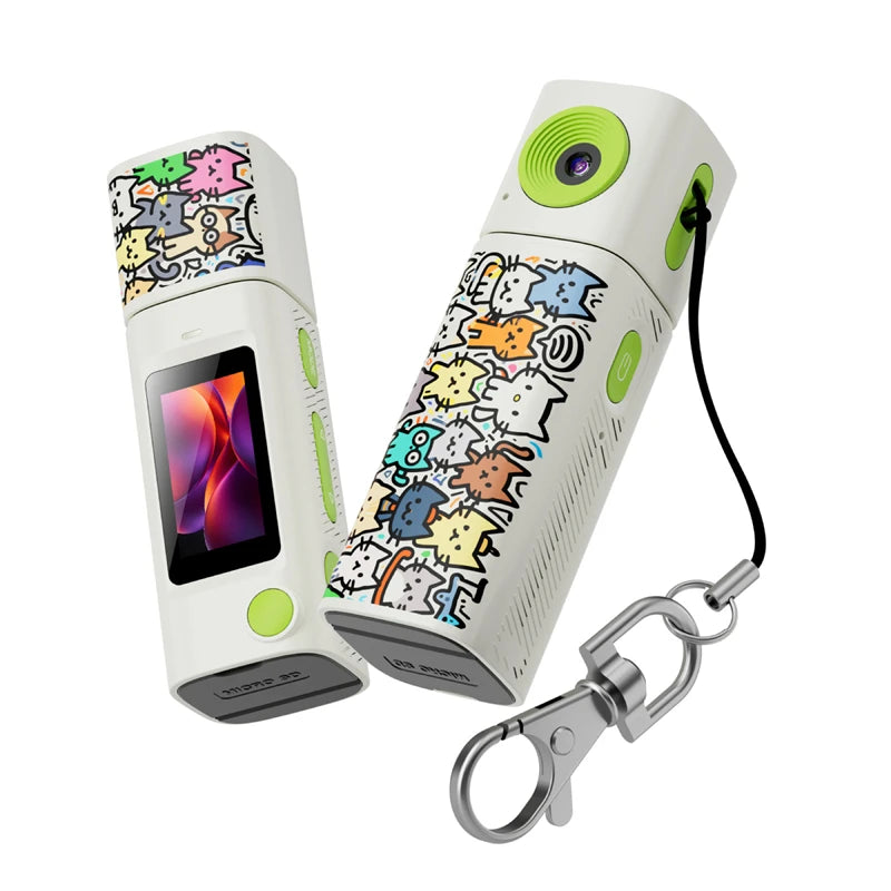 Cámara Miniatura Lenovo G10 Lipstick CCD 2K, Cámara de Acción para Estudiantes 61 °   Grabadora de Video y Fotos Gran Angular HD en Color DOPAMINE