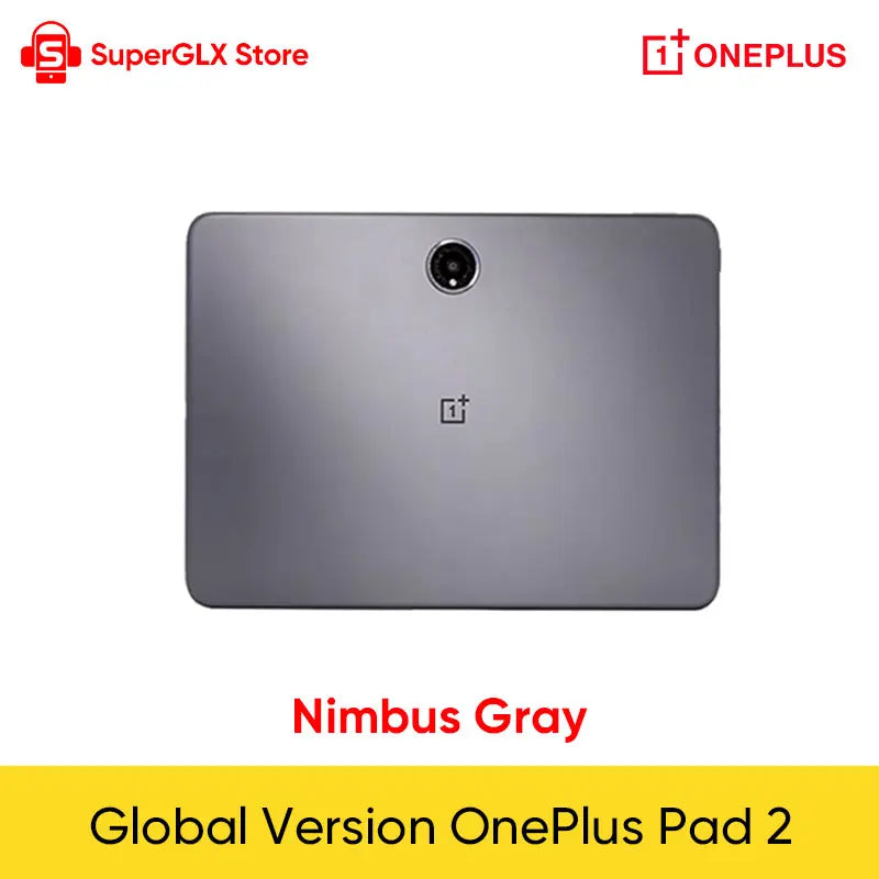 Versión Global OnePlus Pad 2 pantalla de 12,1 "144Hz tableta Android Snapdragon 8 Gen 3 procesador 9510mAh batería OxygenOS 14,1