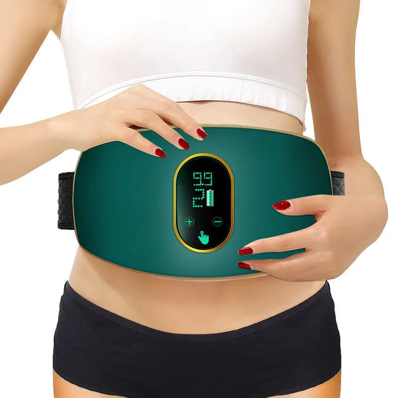 Masajeador abdominal de la aptitud de la correa de masaje de la vibración de la calefacción, masajeador abdominal, máquina de agitación abdominal