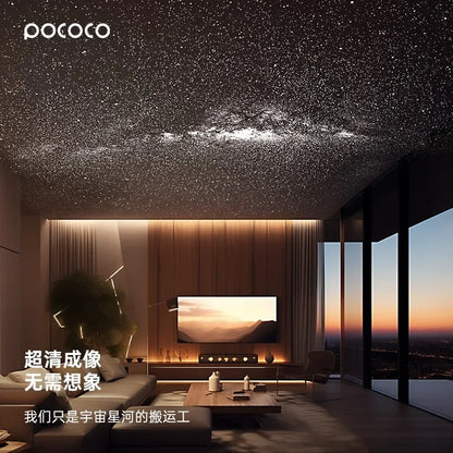 POCOCO Proyector Galaxy Proyector Galaxy Star Planeta Immersive - Discos para Proyector POCOCO Galaxy, 5k Ultra HD, 9 Piezas