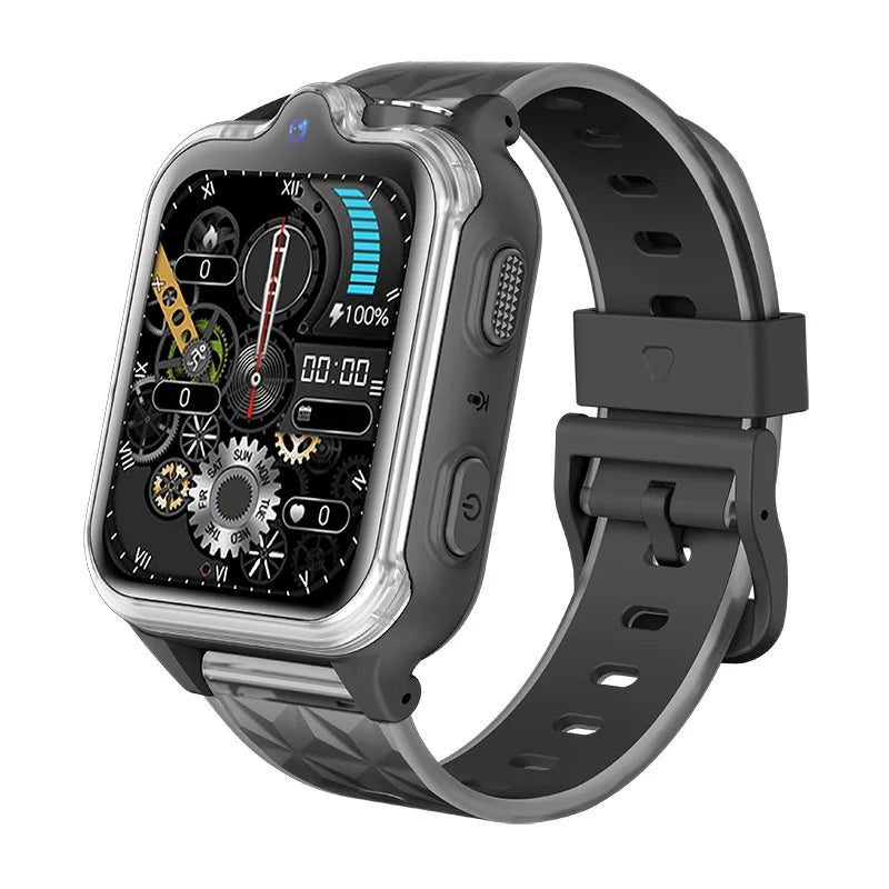 Reloj inteligente Wonlex 4G para niños KT42 GPS ubicación en tiempo Real 2 + 16GB de memoria cámara Dual videollamada aplicación descargar reloj inteligente para niños