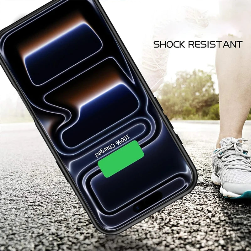 Funda de batería magnética de 10000mAh para iPhone 17 Air 17 Pro Max, funda de cargador portátil, funda de cargador de Banco de energía de carga inalámbrica