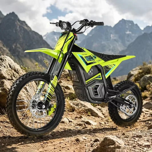 Motocicleta Eléctrica Todoterreno 2026, Motor sin Escobillas de 4000W, Largo Alcance, Motocross Eléctrica