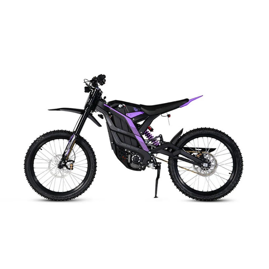 Moto eléctrica todoterreno de alta velocidad con Motor Central de 10000W, suspensión completa, marco de aleación de aluminio, batería de litio