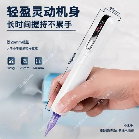Máquina Profesional Inalámbrica para Tatuaje de Cejas y Maquillaje Permanente, Nueva Máquina de Maquillaje Permanente