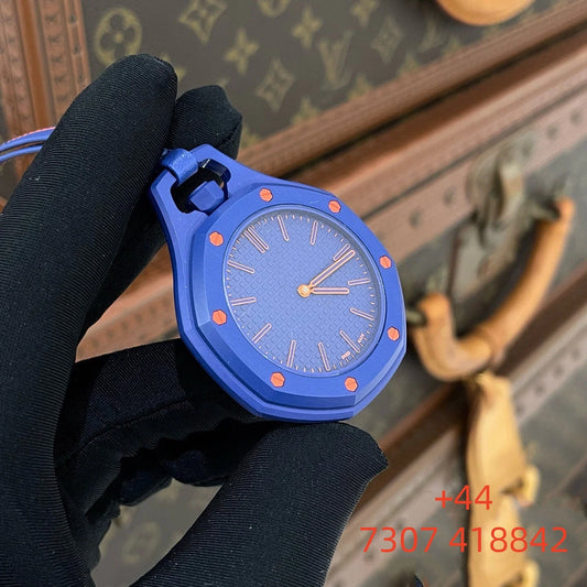 Reloj de pulsera de lujo personalizado, con cristal de zafiro y movimiento integrado personalizado.