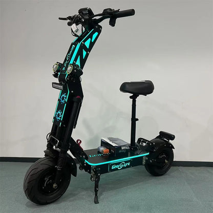 Scooter Eléctrico G14 72V 10000W LIVIAE con Doble Motor, Arranque con Tarjeta NFC, Asiento Gratis, Scooter Eléctrico de Largo Alcance 40-100AH