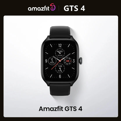 Amazfit GTS 4 Smartwatch 150 modos deportivos GPS Alexa Bluetooth 5,0 almacenamiento de música relojes inteligentes máquina reacondicionada 95 nuevo sin caja