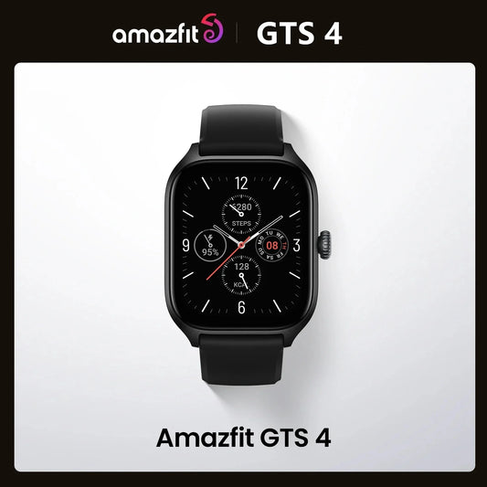 Amazfit GTS 4 Smartwatch 150 modos deportivos GPS Alexa Bluetooth 5,0 almacenamiento de música relojes inteligentes máquina reacondicionada 95 nuevo sin caja