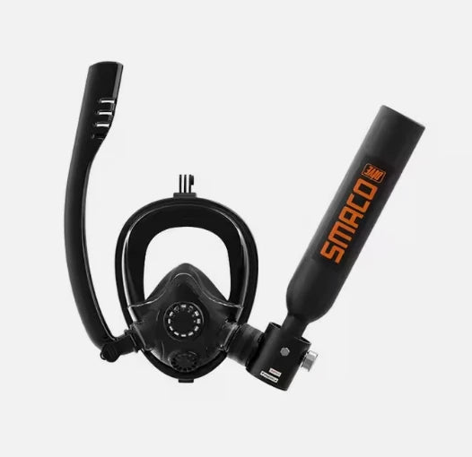 Equipo de Buceo con Tanque de Aire, Máscara de Buceo con Bomba de Aire de 0.5 L, Tanques de Buceo Pequeños