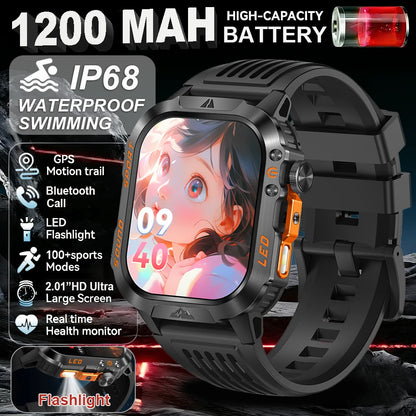 Nuevo Reloj Inteligente T-Rex 3 2026 con GPS de Grado Militar, Brújula, Llamadas Bluetooth, 1200mAh, Más de 100 Deportes