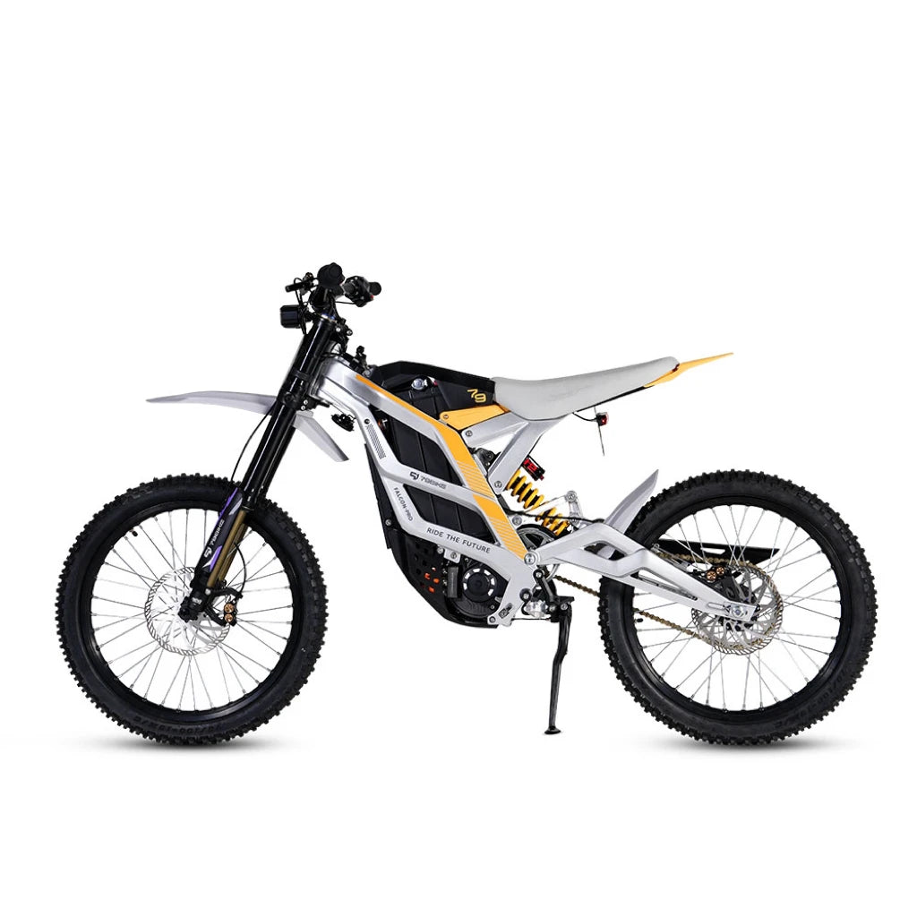 Moto eléctrica todoterreno de alta velocidad con Motor Central de 10000W, suspensión completa, marco de aleación de aluminio, batería de litio