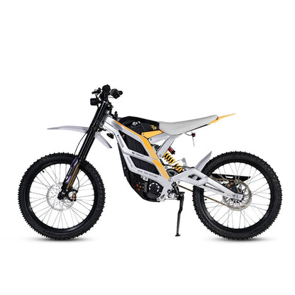Moto eléctrica todoterreno de alta velocidad con Motor Central de 10000W, suspensión completa, marco de aleación de aluminio, batería de litio