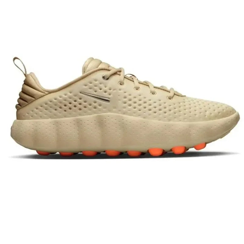 Designer Mind 001 002 Zapatillas de Running para Hombre y Mujer, Pre-competición, Tecnológicas, Cómodas, Color Rojo Solar, Negro, Cromo, Gris Humo Claro