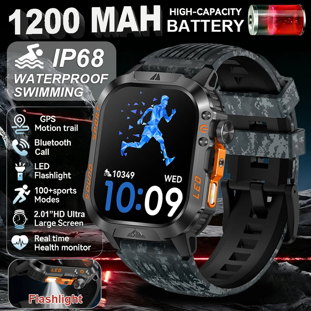Nuevo Reloj Inteligente T-Rex 3 2026 con GPS de Grado Militar, Brújula, Llamadas Bluetooth, 1200mAh, Más de 100 Deportes